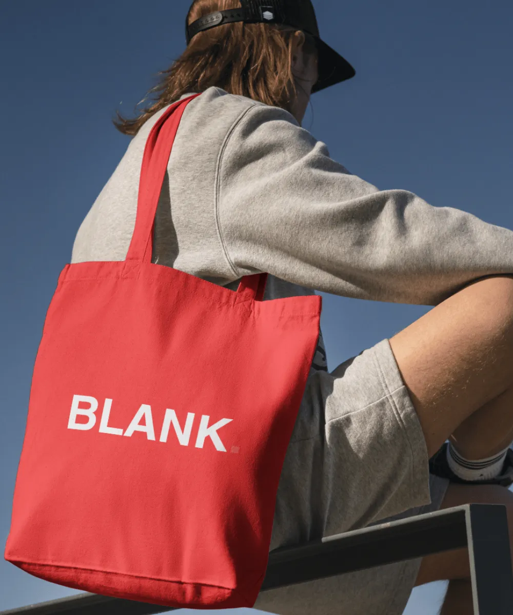 Plátenná taška červená