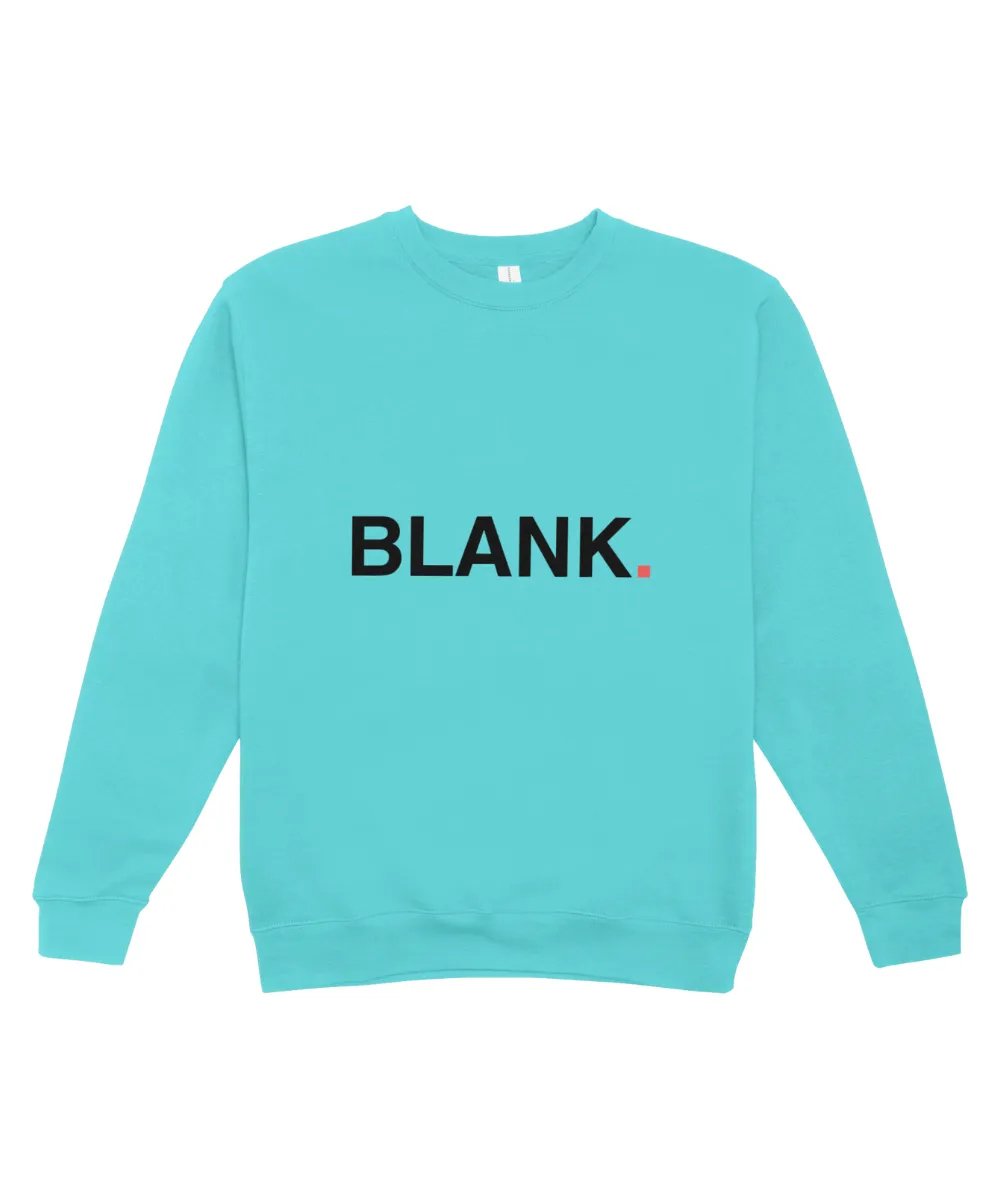 Mikina bez kapucne slabomodrá