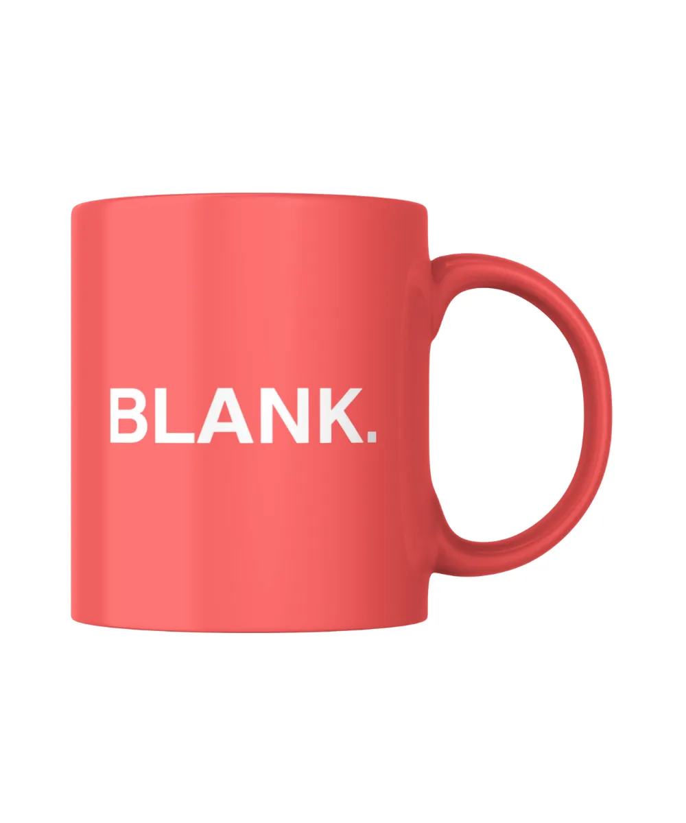 Hrnček s logom červený