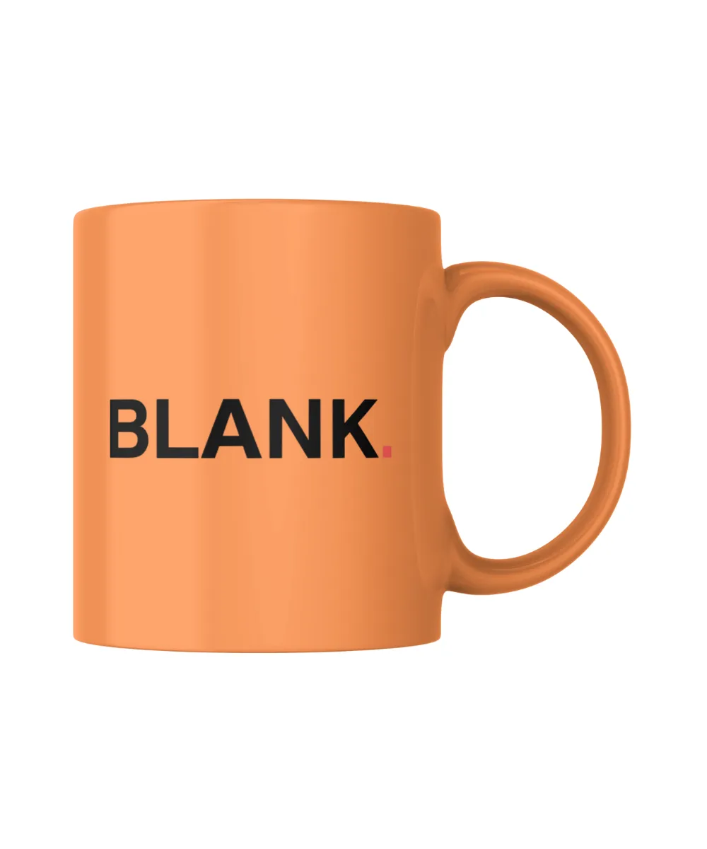 Hrnček s logom oranžový