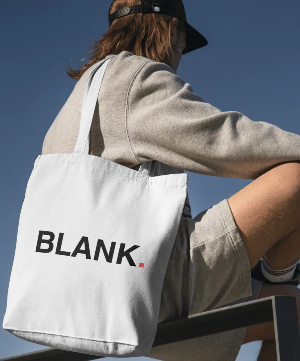 Plátenná taška biela