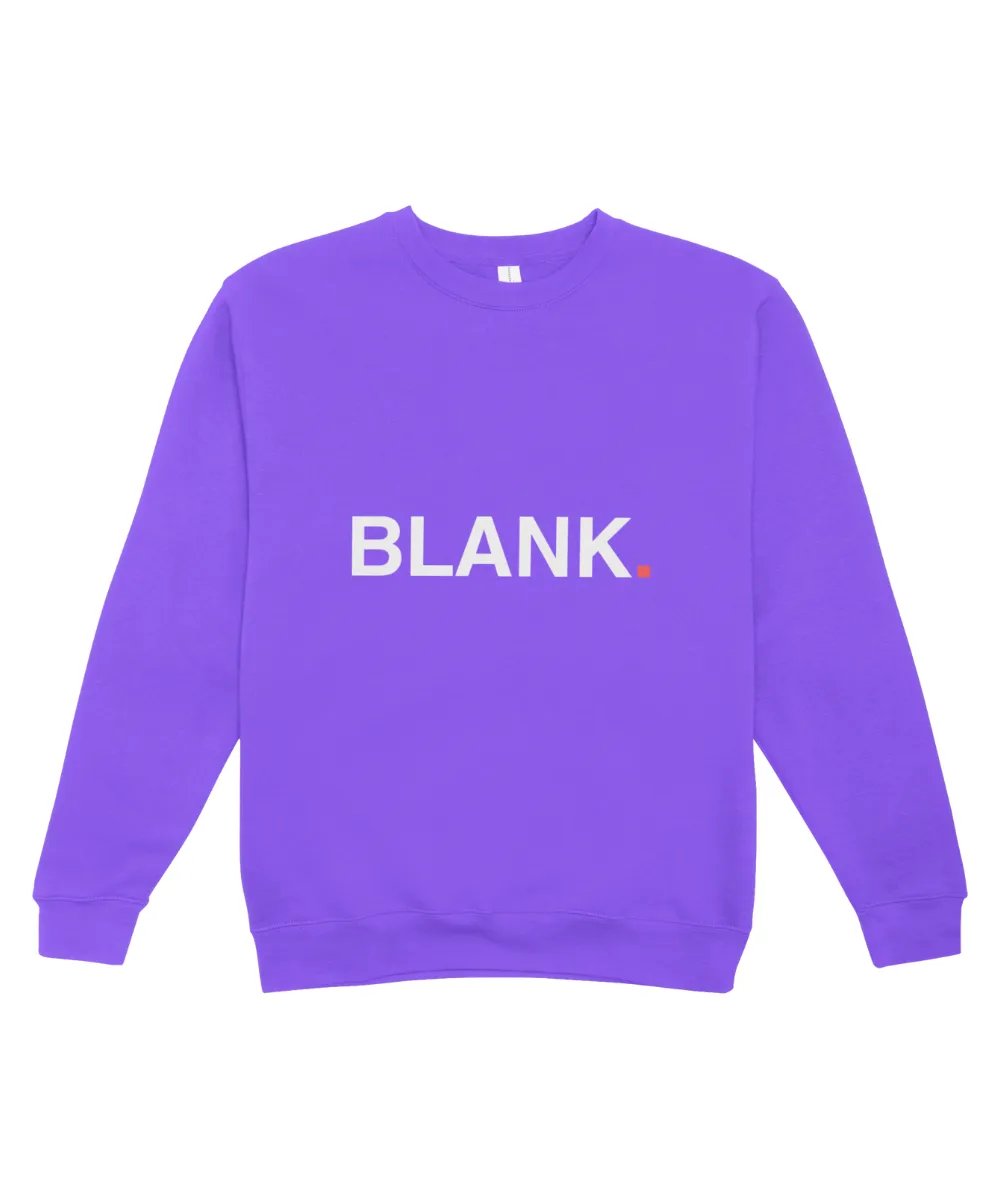 Mikina bez kapucne fialová